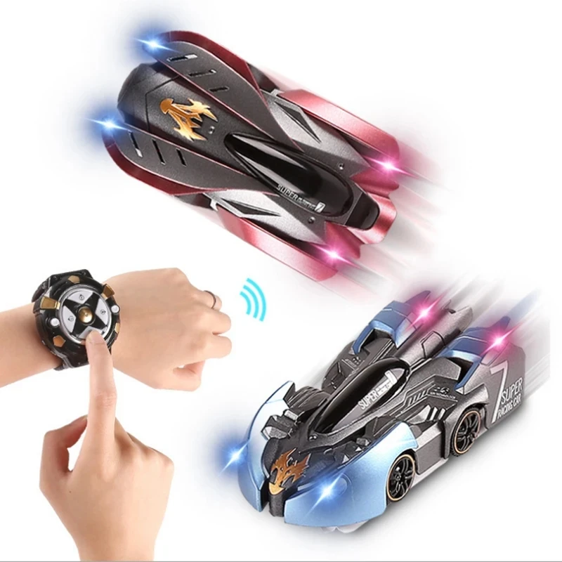 2,4G proti gravitačnému hodinkám stena lezenie diaľkové ovládanie automobil Electric 360 rotácia kúsok RC Car Anti Gravity Deti