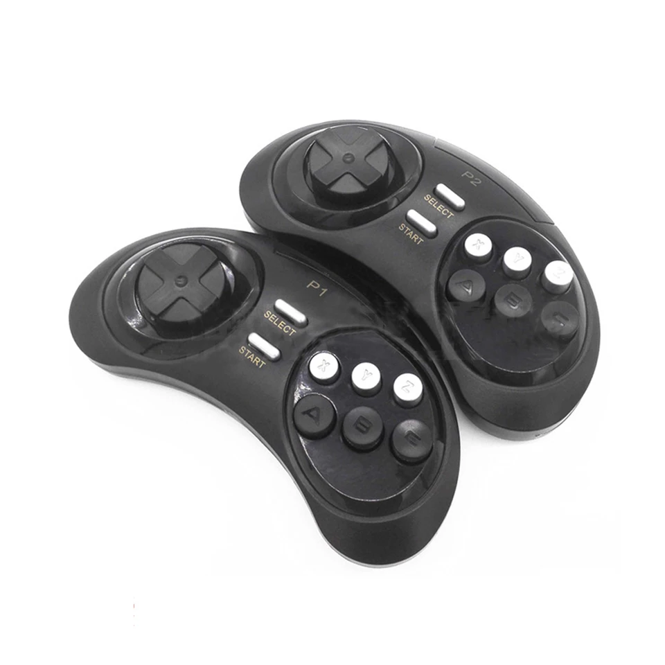 2,4G Wireless Controller Joystick Gamepad pre hru Sega 16bit Retro Game pre MD/ Genesis HD Ultra pre modernú bezdrôtovú konzolu
