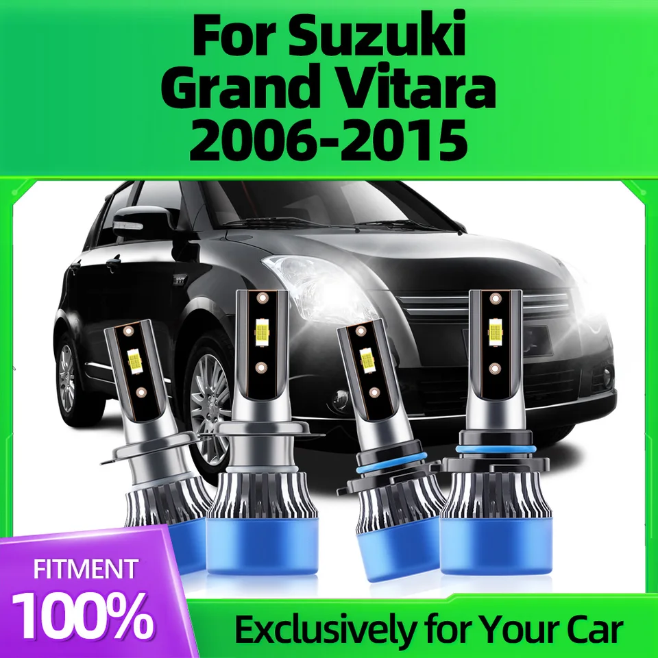 2/4ks Super Bright Car LED aktualizácia svetlometu 45000 lm pre Suzuki Grand Vitara 2006 2007 2008 2009 2010 2012 2012 2012 2013 2014 2015