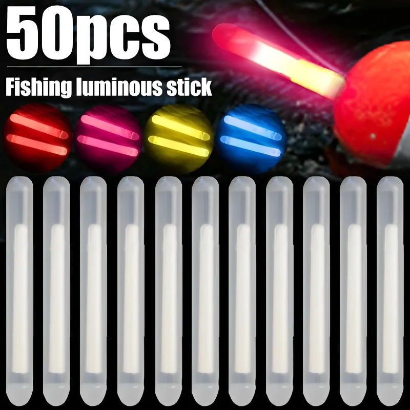 2,5/4,5 mm Fireflies Fluorescenčný svetlo LightStick Light Fishing Float Rod Svetlá Tmavá žiara palica užitočná rybárska fluorescenčná svietidlo LightStick