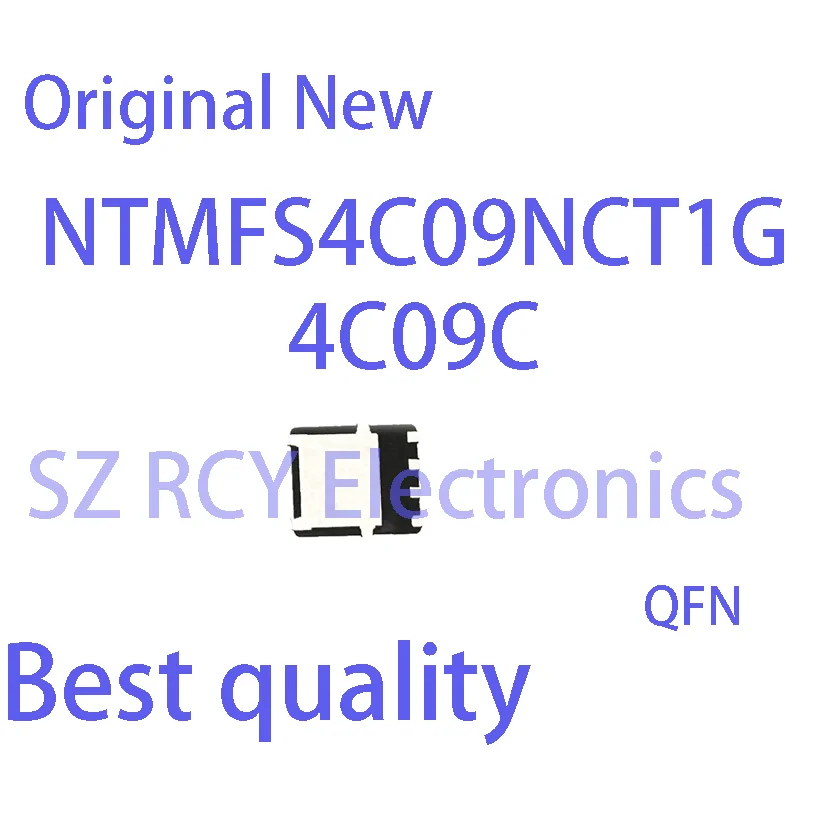 (2-5 ks) nový NTMFS4C09NCT1G NTMFS4C09NC 4C09C QFN MOSFET IC Electronic Electronic