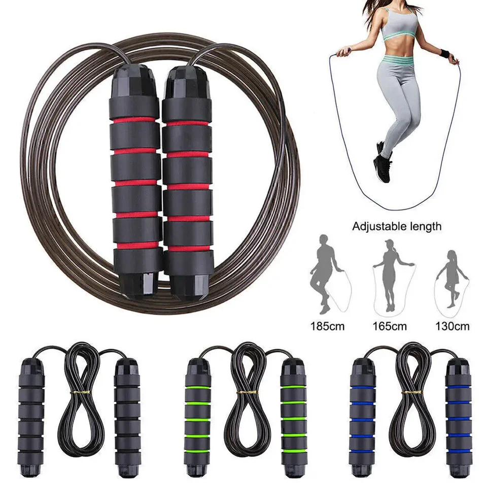2,8/3M laná na skok CrossFit Prenosné fitnes vybavenie Aerobics rýchly oceľový drôt s švihom lanom boxu jogu pre ženy Muž Weighloss