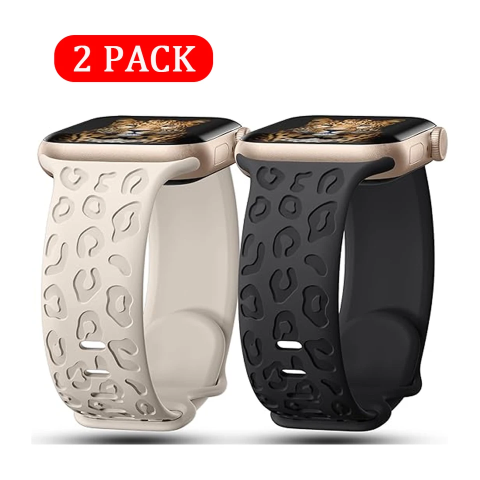 2 balené popruhy pre Apple Watch Band 45 mm 46 mm 44 mm 42 mm 41 mm 49 mm 49 mm gravírovaný náramok Correa Iwatch 10 9 7 SE 6 8 5 4 Ultra 2