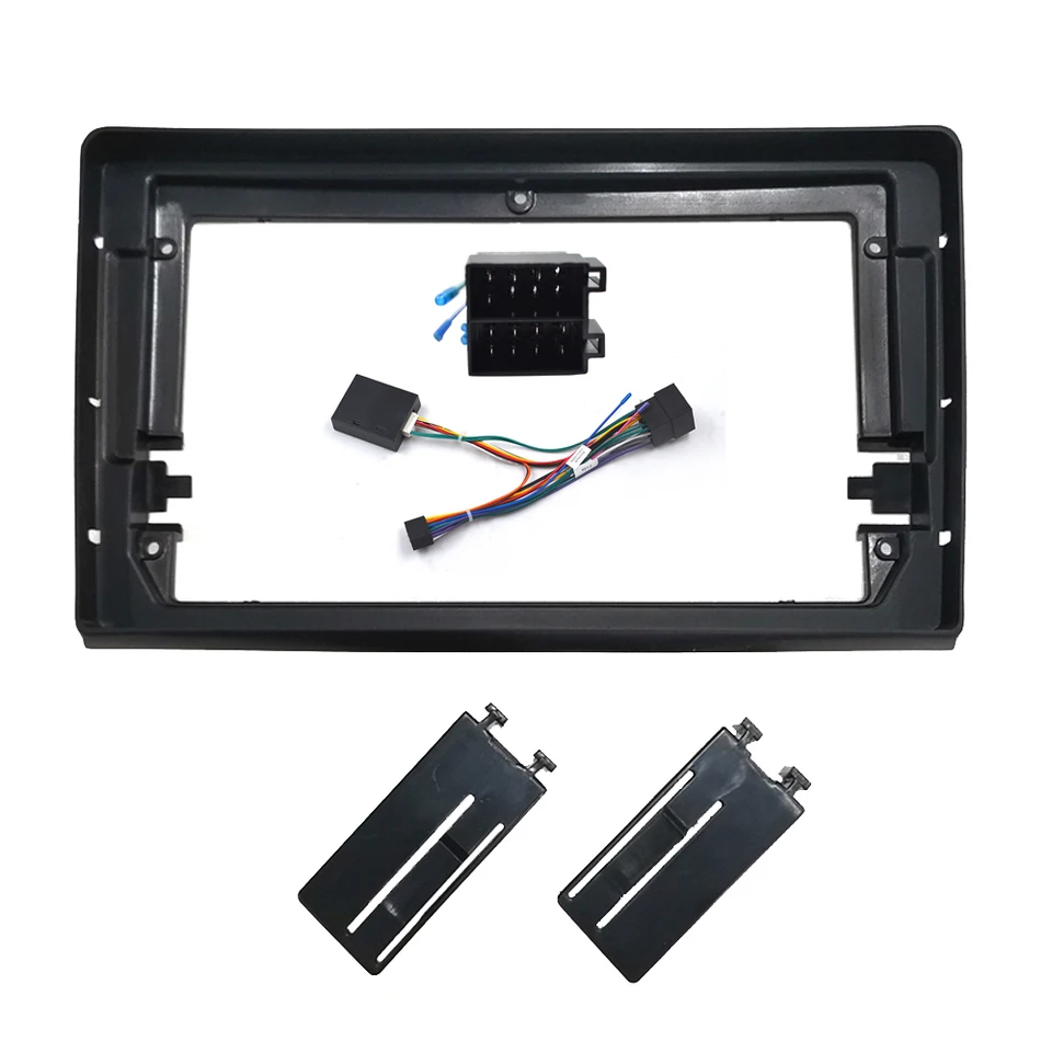 2 DIN 9 palca Fascia Radio Panel Rám s súprava s káblom Canbus Canbus 9 auto pre Fiat Bravo (198) 2006-2016