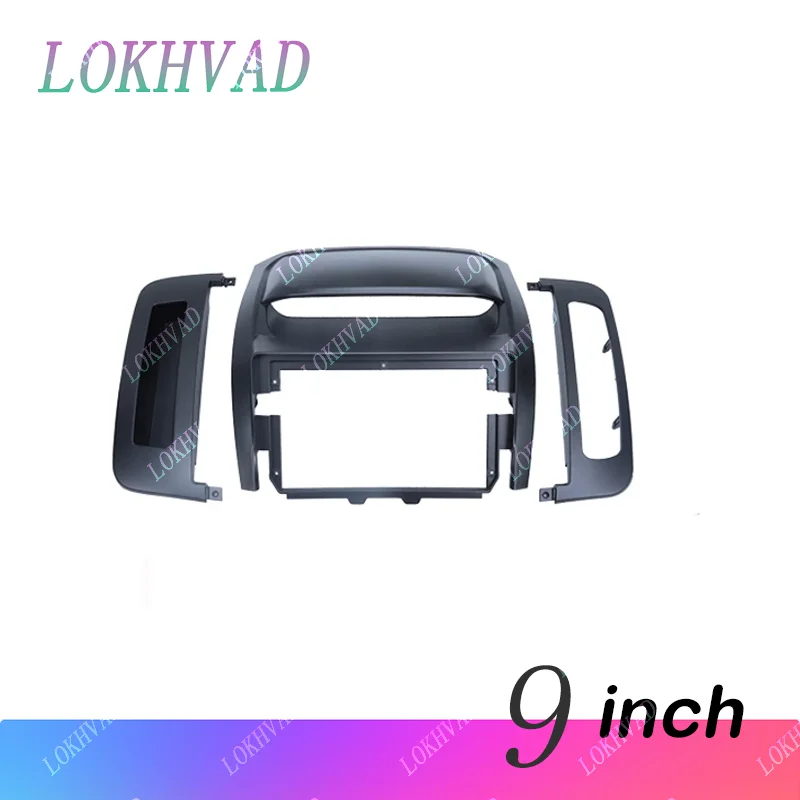 2 din 9 palcových automobilových rádiových plastových fascia lietadla inštalácia DVD GPS MP5 ABS PC pre Kia Sorento 2013-2015 Dash