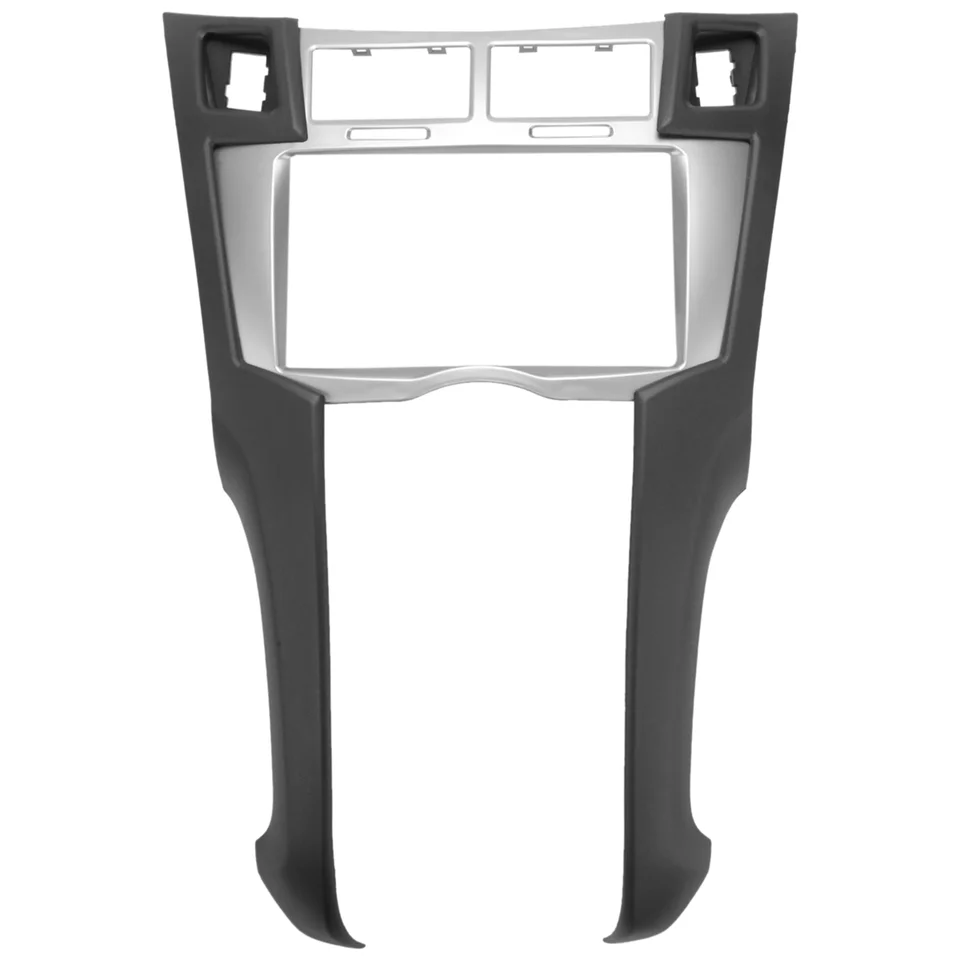 2 DIN Car Stereo Frame Trim súprava Dashboard pre Toyota Yaris Vitz Platz 2005-2011 DVD Player Inštalácia rámu Fascias