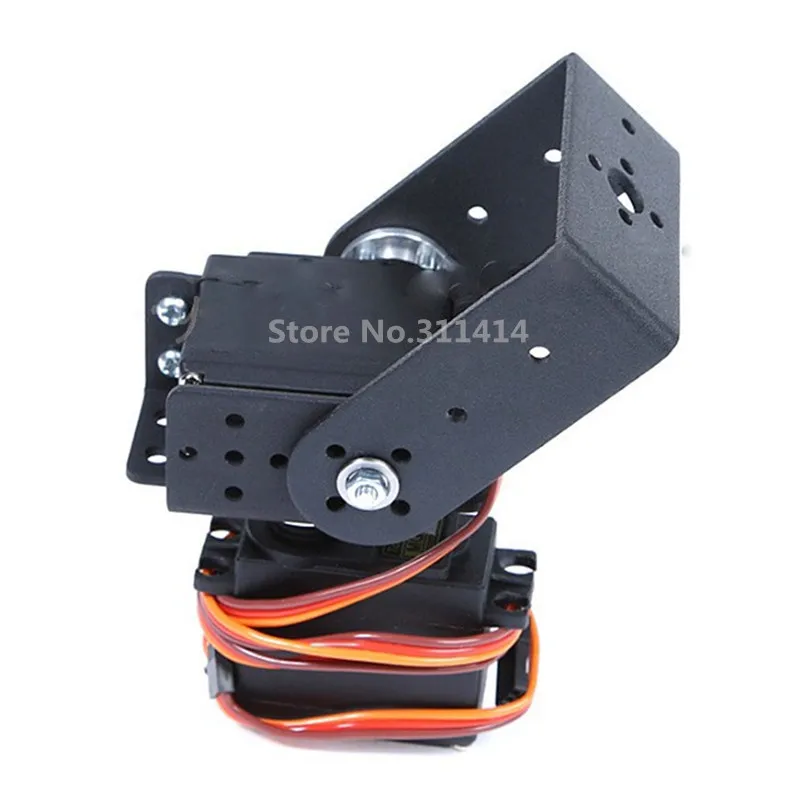 2 DOF Pan a Tilt Servos Stručne dlhá súprava na držiak na držiak pre RC Arduino Mg995 Mg996