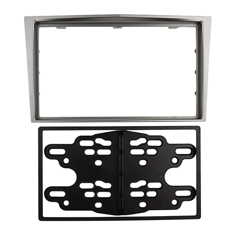 2 Dvojitá Radio Radio Stereo Panel Fascia Dash Dash Sit inštalácia súpravy pre Opel Astra Antara Corsa Zafira
