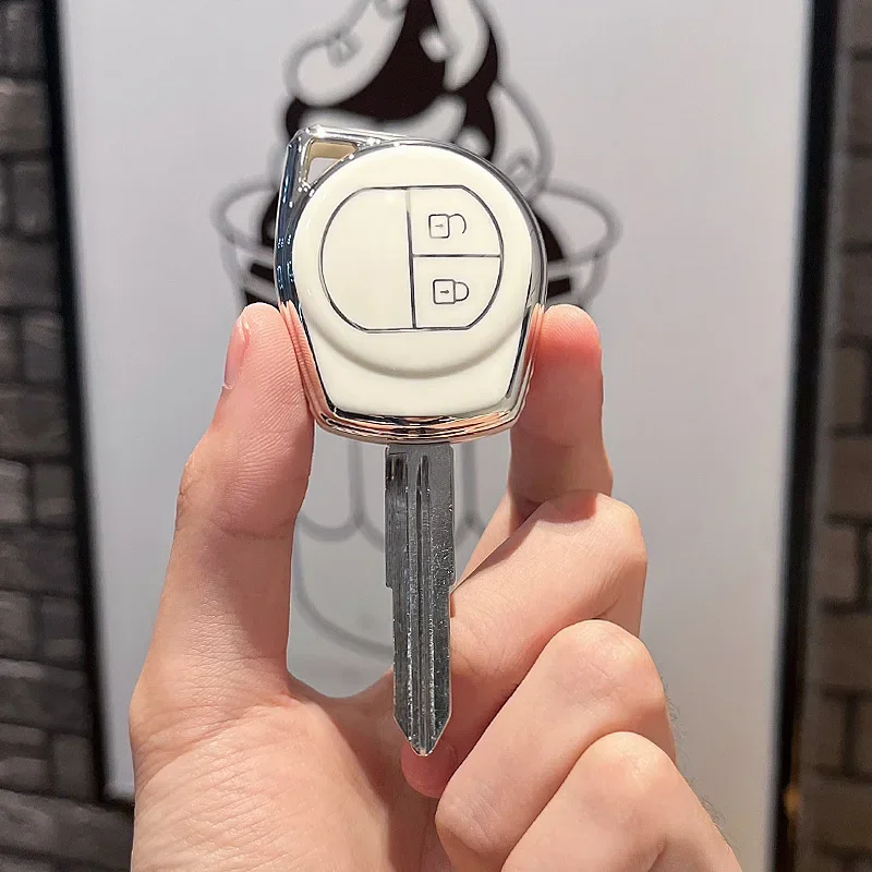 2 gombík TPU Car Diaľkový kryt kľúča krycí obal pre Suzuki Swift SX4 liana Aerio Jimny Samurai Amagatarai Grand Vitara Car Key Case Case