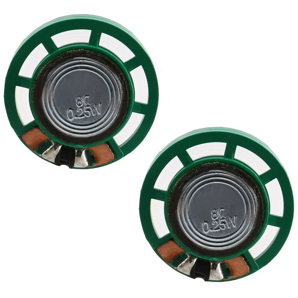 2 ks 1/4W 0,25 W 8OHM 27 mm okrúhly externý reproduktor reproduktora, zvukový zosilňovač, doplnky reproduktorov