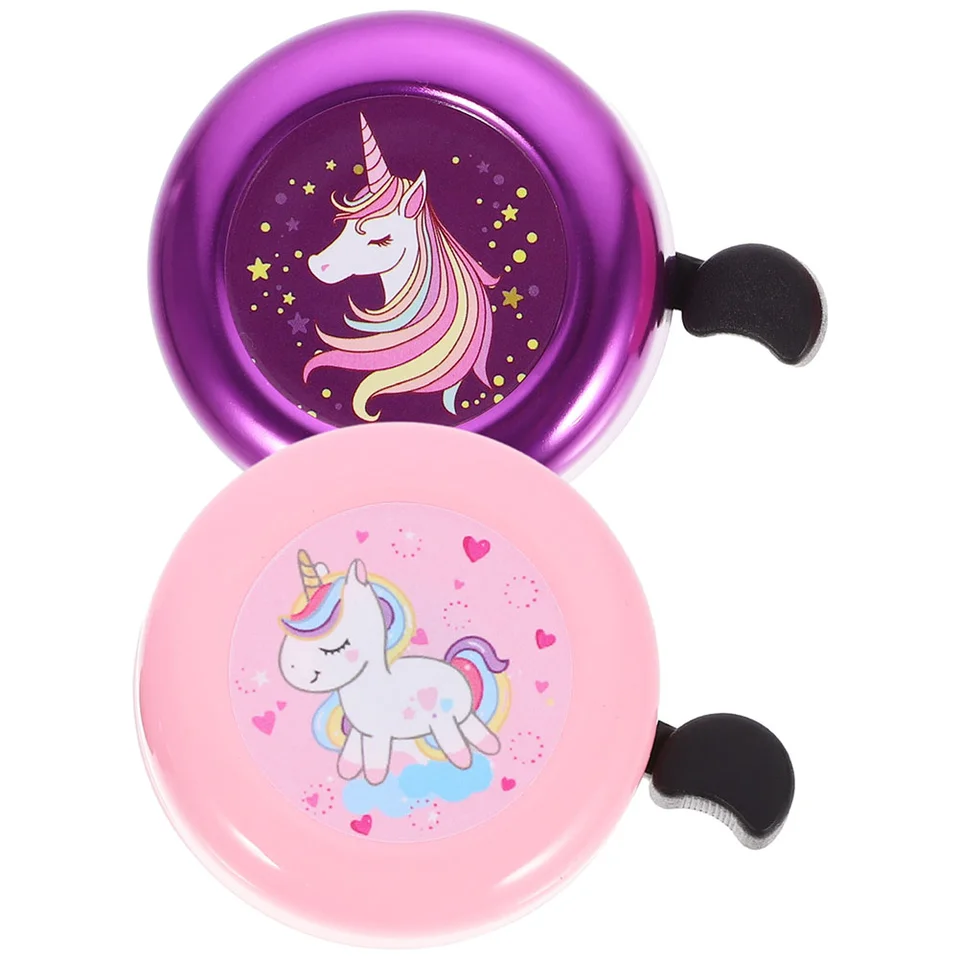 2 ks Bicycle Bell Bike Runchary Doplnky Ring Pp Cartoon Cyklista Men detské zvony pre mladých