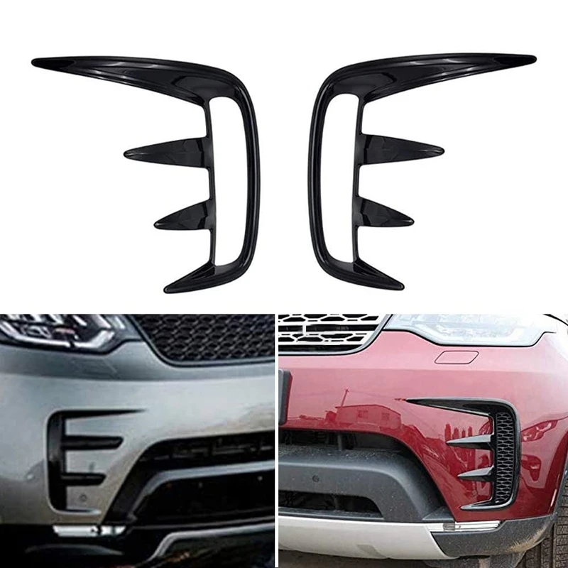 2 ks Black Abs Front Fog Light Light Cover Ta Orez