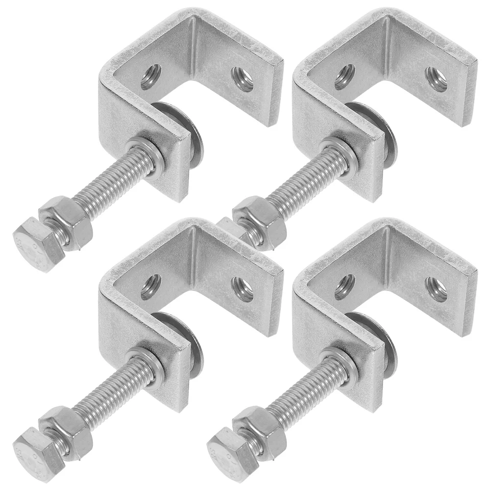 2 ks Carpentry Clip Highlice Clamps na otvorenie nerezovej práce C-Clamps oceľ na spracovanie dreva