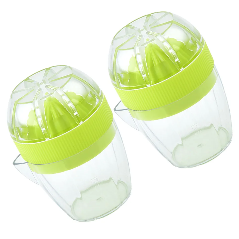2 ks Citrónové manuálne odšťavovače šálky stroje