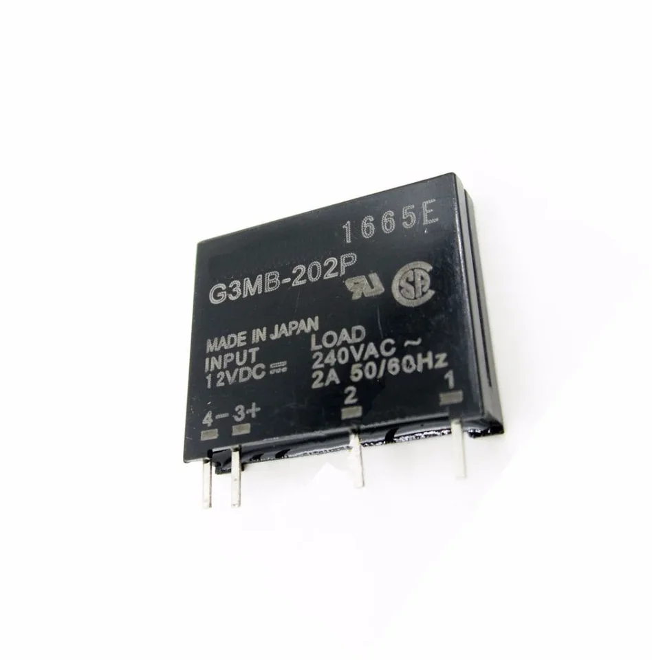 2 ks G3MB-202P DC-AC PCB SSR v 12 V DC AC 2A OUT 240V MODUL SOLD STATY RELE pre modul Arduino Board Modul