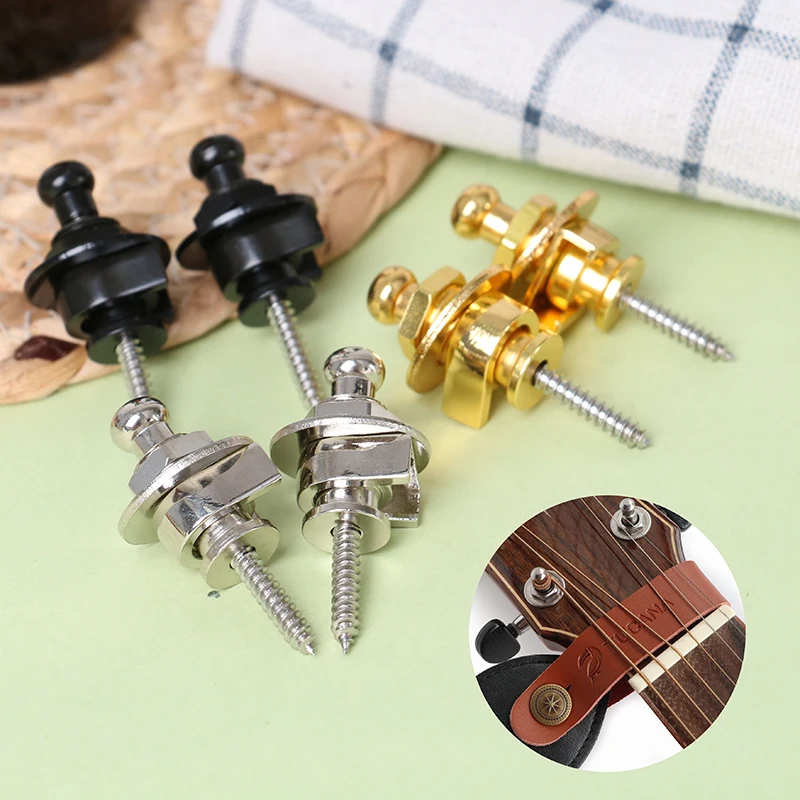 2 ks gitarové remienok zámok Botton Schaller Straplocks Electric Acoustic Bass
