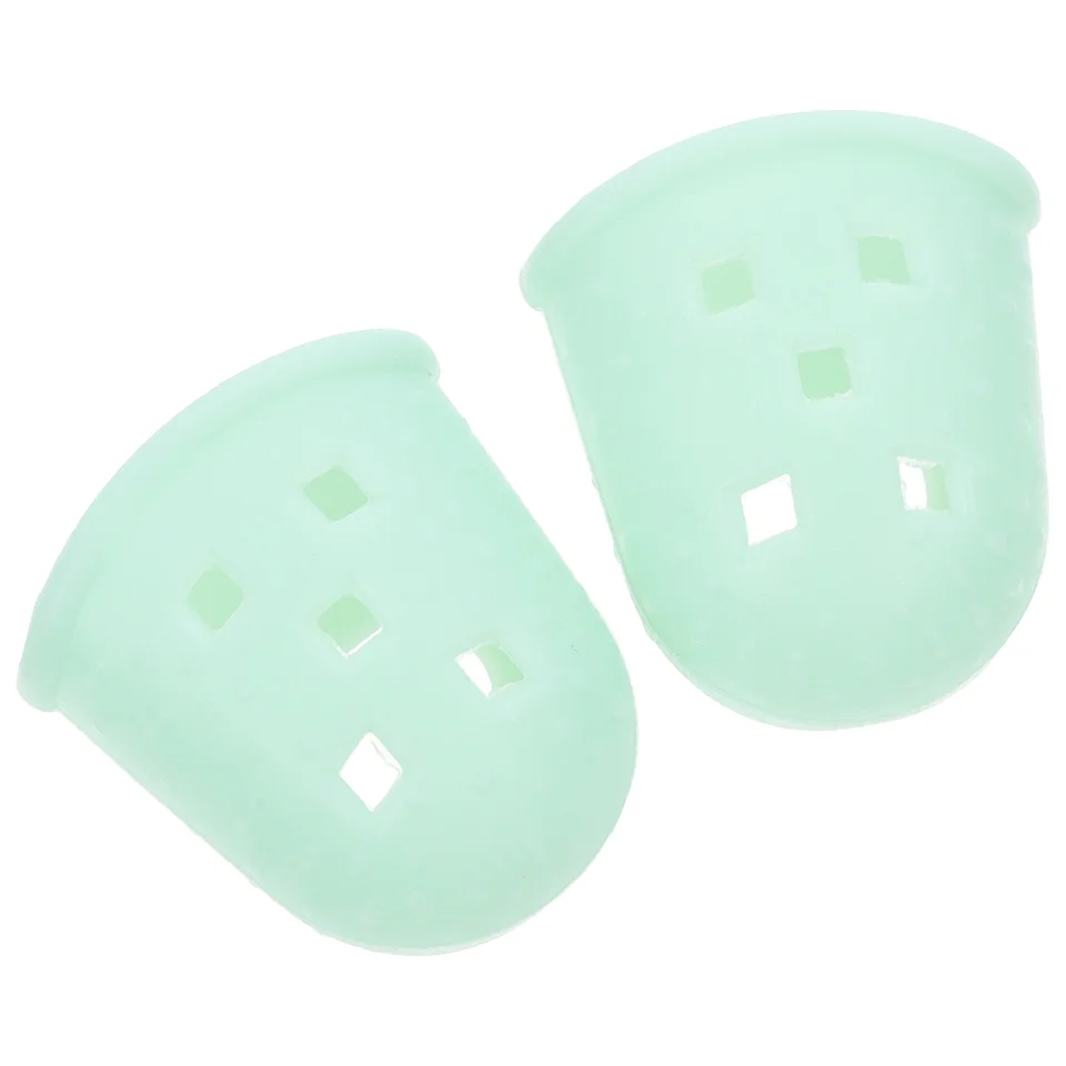 2 ks Kalimba Finger Cott Child Ruckves Silikagl Guitar Tuner Clip Chrániče prstov