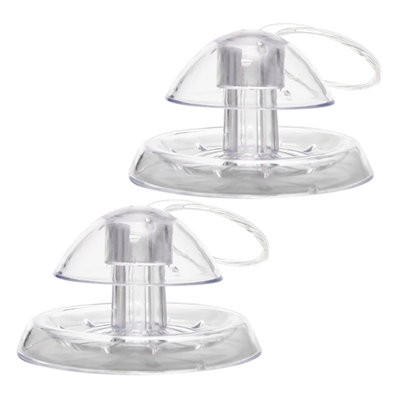 2 ks slimákové pasce pre akvárium akvárium Plastické priehľadné pasce akvárium Plarianske pijavice Catcher 6 cm