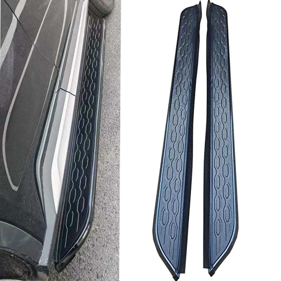 2 ks vhodné pre Nissan Rogue X-Trail 2014-2020 Side Step Rad Board Step Nerf Bar Hliník (s držiakom)