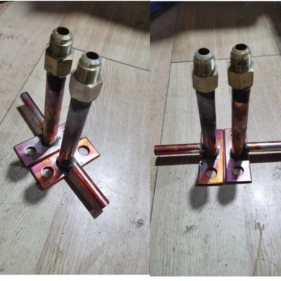2 ks Vysokofrekvenčný indukčný ohrievač Super zvukové frekvenčné vyhrievacie ohrievacie prsteň Adaptér Coil Screw Conversion Conversion Welding Medzi