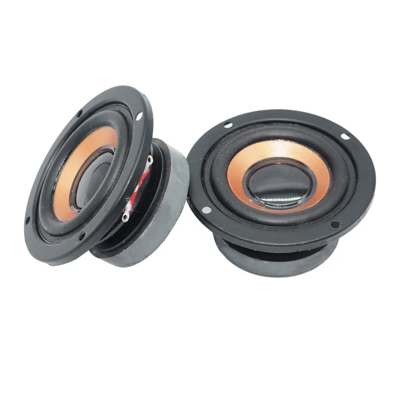2 ks/časť 63 mm 4 Ohm 5W reproduktory Subwoofer 45 Magnetické okrúhle guľaté basové reproduktor DIY Mini Prenosný reproduktor Bluetooth