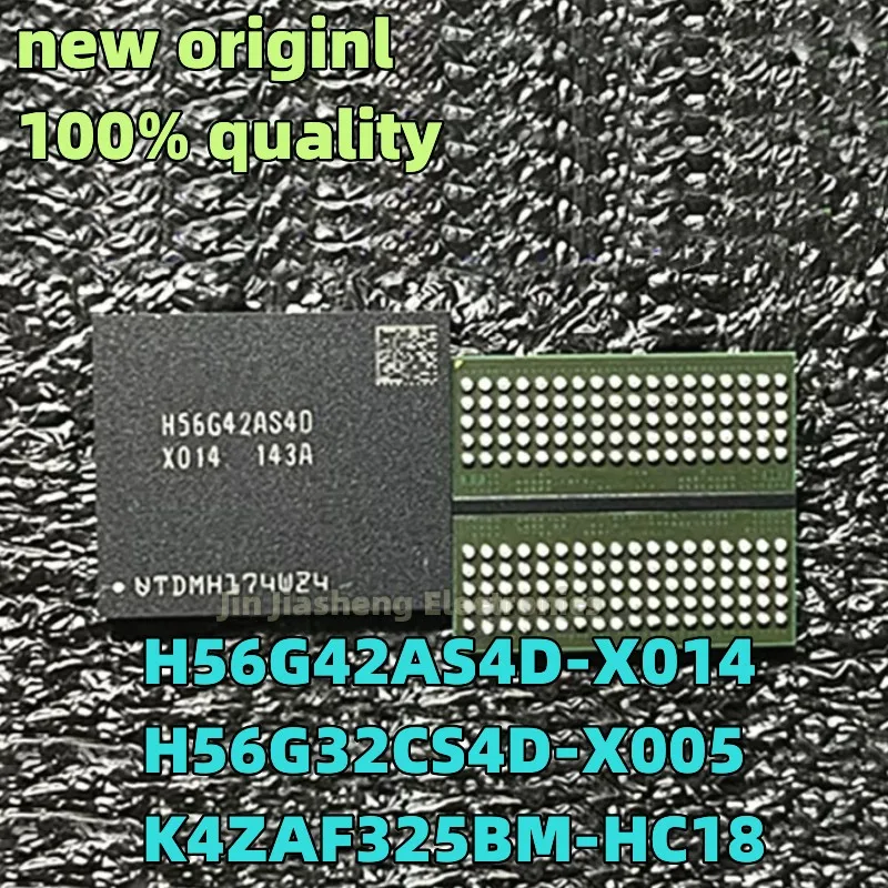 (2 kus) 100% nový H56G42AS4D-X014 H56G42AS4DX014 H56G32CS4D-X005 H56G32CS4D X005 K4ZAF325BM-HC18 K4ZAF325BM HC18 BGA Chipset