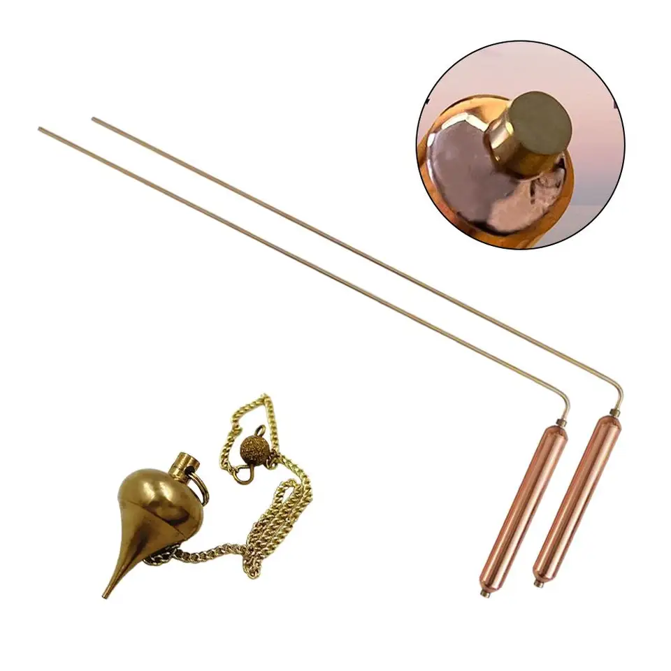 2 kusy Divincy Divining Rods Detector kovov pre veštenie/poklady Nástroje Divinky Divinky Divinky Kov pre veštenie pre veštenie