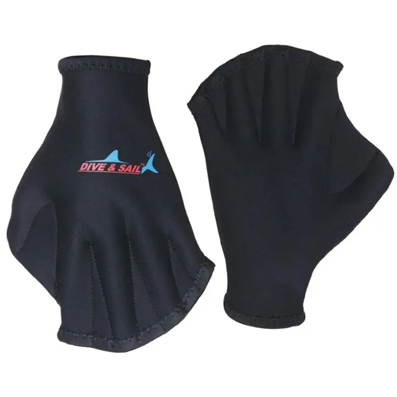 2 mm neoprénové potápačské rukavice penové gumové plutvy Webbed Dive Rukabling kúpaliská kúpal