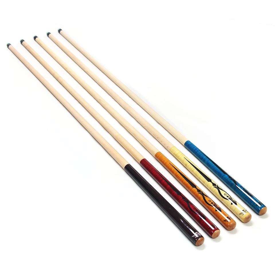 2-pC 107 cm javor drevo biliard bazén snooker skokový cue 13 mm
