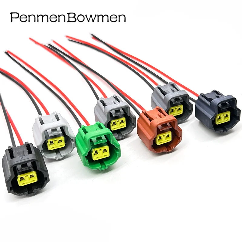 2-PIN auto chladiacej kvapaliny Senzor snímača zástrčka kábla 1JZ-GTE 2JZ-GTE Miata IAC Connector pre Toyota 178390-1 178390-2 178390-3