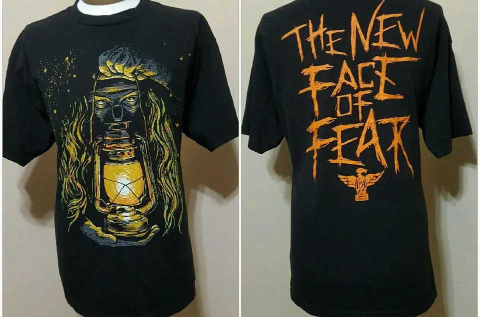 2 strany Bray Wyatt Nová tvár Fear košeľa Classic Black Unisex S-5XL CC4149