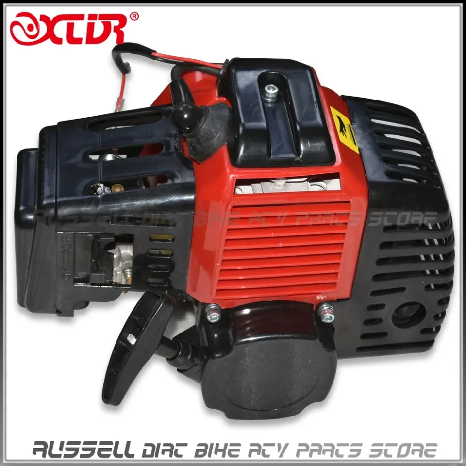 2-strokový pull štartér 49 ccm motor F/ benzínový skúter Mini ATV Quad Pocket DIY DET DIST PIT BIKE MOTOR 44-5