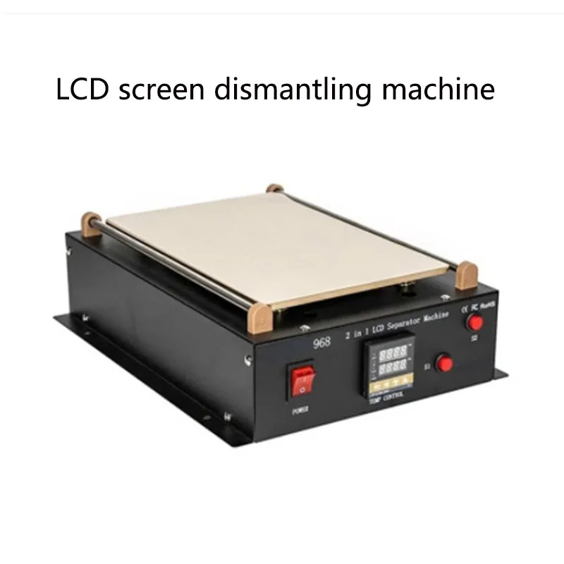 2 v 1 14 palcoch LCD Oddeľovač Tablet Vstavané vákuové čerpadlo Dvojité čerpadlo Split Screen Oprava pre náradie dotykovej obrazovky 968