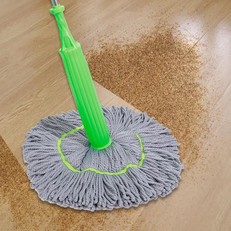 2 v 1 dehydrovaným mopovým vreckovým vreckovým počítačom Dlhý manipulatovaný čistiaci mop mop a suché čistenie mop pre reštauráciu z tvrdého dreva z kuchyne