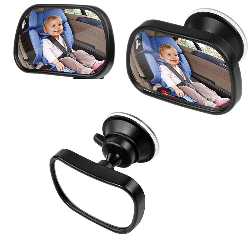 2 v 1 mini bezpečnostné auto zadné sedadlo detské Zrkadlo Zrkadlo