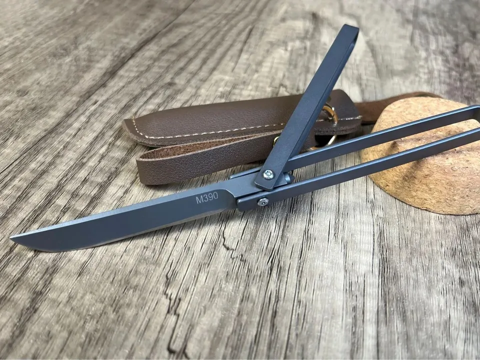 2 v 1 mini skladací nôž, otáčateľný istič okien, Vonkajšie vreckové nože Gear Edc Self Defense Ruck náradie