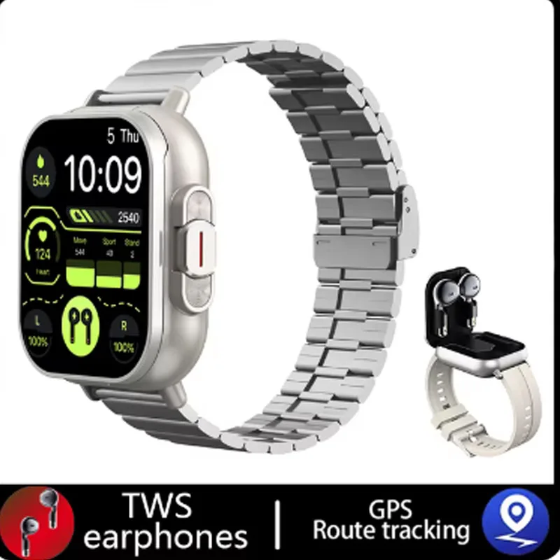 2 v 1 Smartwatch zabudované na slúchadlá pre Sony Xperia pro-i Vivo X50E Lenovo Men 2 