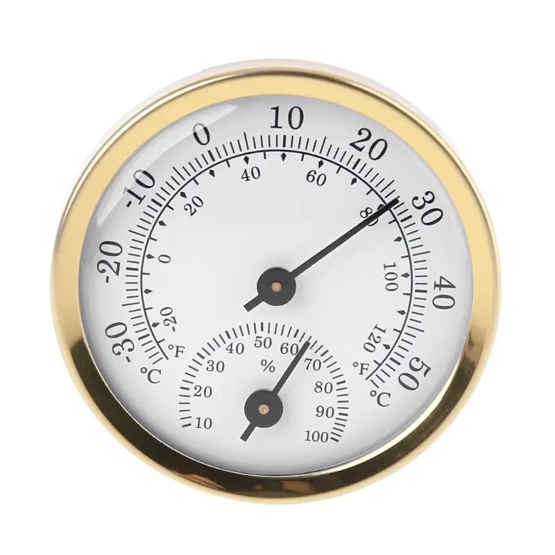 2 v 1 teplomer Hygrometer na stenu namontovaný na stenu Mechanický merač vlhkosti teploty vlhkosti