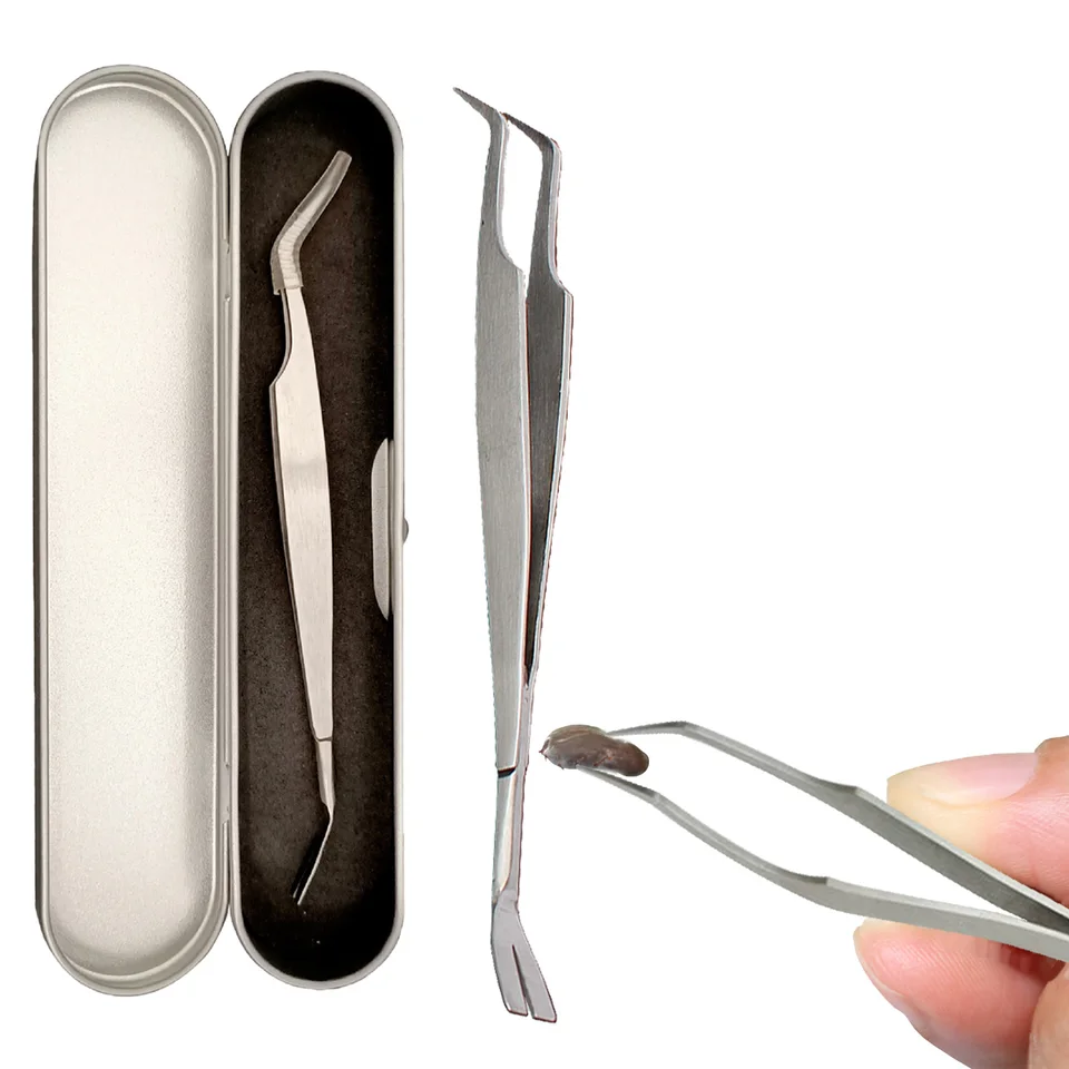 2 V 1 Tick Remover Tool Profesionálne odstraňovanie kliešťov na odstránenie kliešťov pre ľudí pre ľudí a domáce zvieratá Flea a odstránenie kliešťov na odstránenie odstraňovania kliešťov