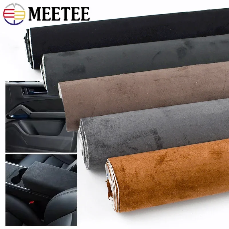 20-100 cm Suedové kožené textílie pre modifikáciu interiéru automobilu Self-plicita zostriha