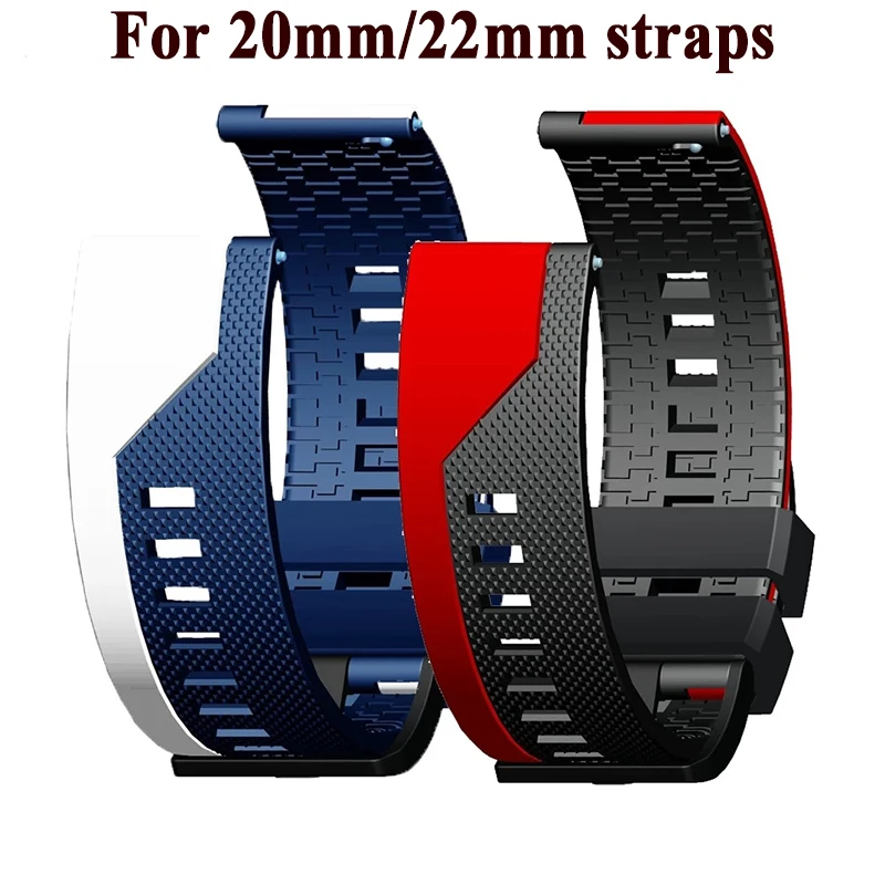 20 22 mm silikónový remienok pre Huawei Watch GT GT2 GT3 42 mm 46 mm Smart Watch Band GT 2 Pro GT 3 Pro 46 mm 42 mm náramok s náramkom
