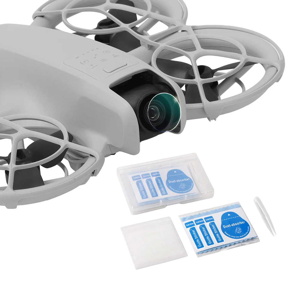 20-2ks Dron Gimbal Camera Objektív temperovaný film pre DJI Neo 9H Protector Protector Glass Proti-Scratch Ochranné filmy