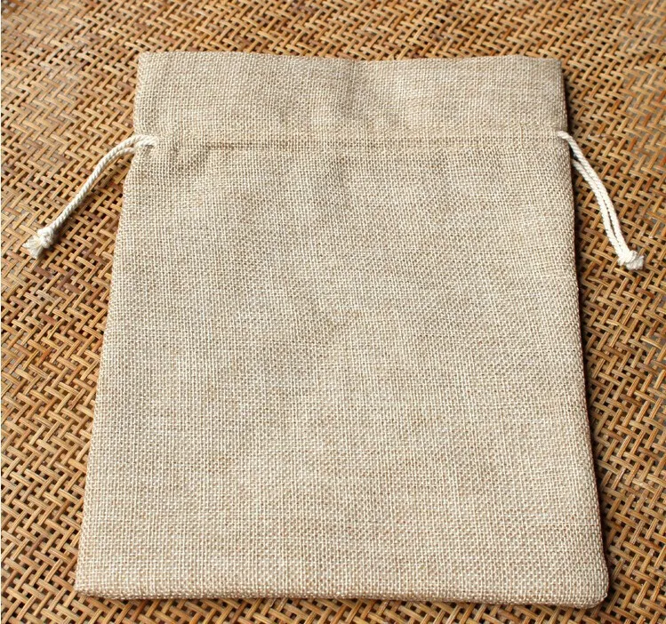 20*30 cm 50ks vintage štýl Jute Sacks Replace Darčekové tašky pre šperky/Svadba/Vianoce/narodeniny balenie bielizeň vrecká na bielizeň