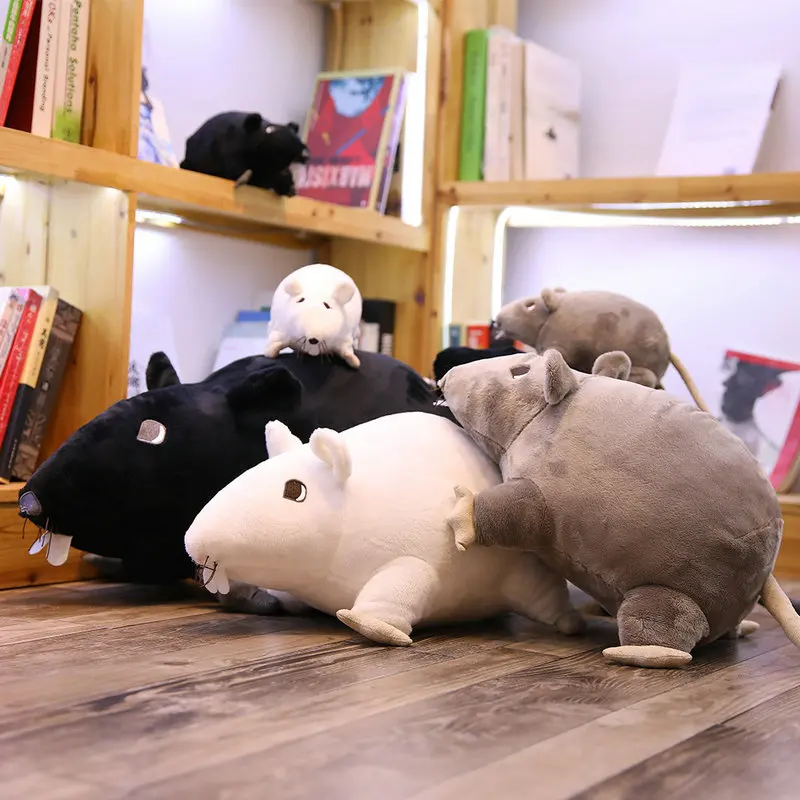 20-60 cm mäkký plyšový simulačný simulačný mous mouse Doll Animed Toy Mascot Peluche pre priateľu darček