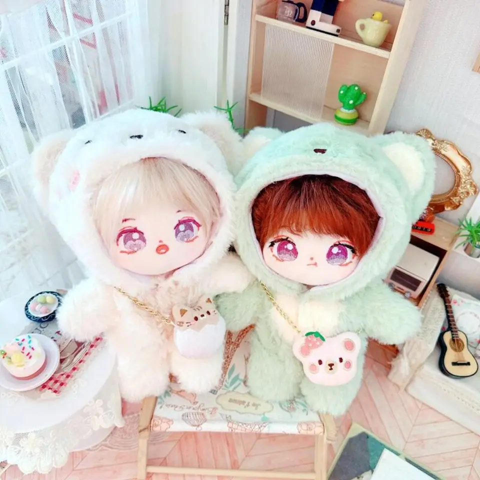 20 cm Doll Clothes Hoodies Rompers Doll Animal Cor Cors Doll Bucks pre bavlnené hračky Hračky