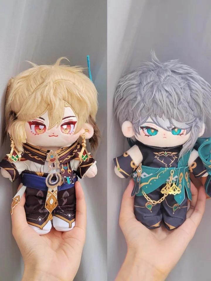20 cm hra Genshin Impact Series Yae Miko Plush Doll Anime Kawaii Cosplay Soft Soft Cartoon Destret Chidle Hračky pre deti darček
