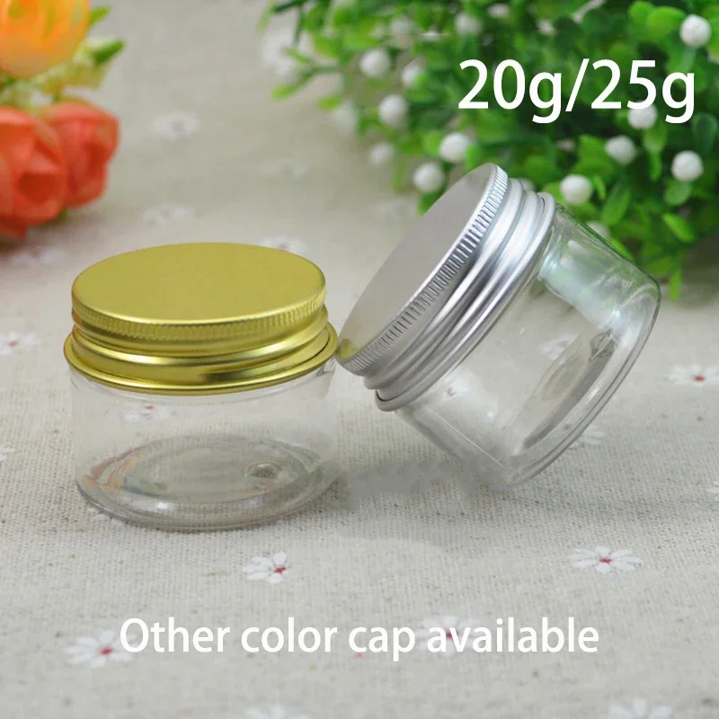 20 g 25g Prázdne plastové nádoby doplňujúca 20 ml 25 ml kozmetického krémového pleťového plachu Obaly Candy Candy Coffee Fľaša Doprava zdarma