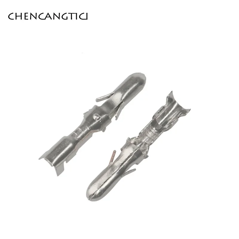 20 ks mosadzné konzervované automobilové drôtové terminálové vozidlo Tyco Samec Káblového konektora 3,5 mm kolíky DJ212A-3,5B G152 925713-1