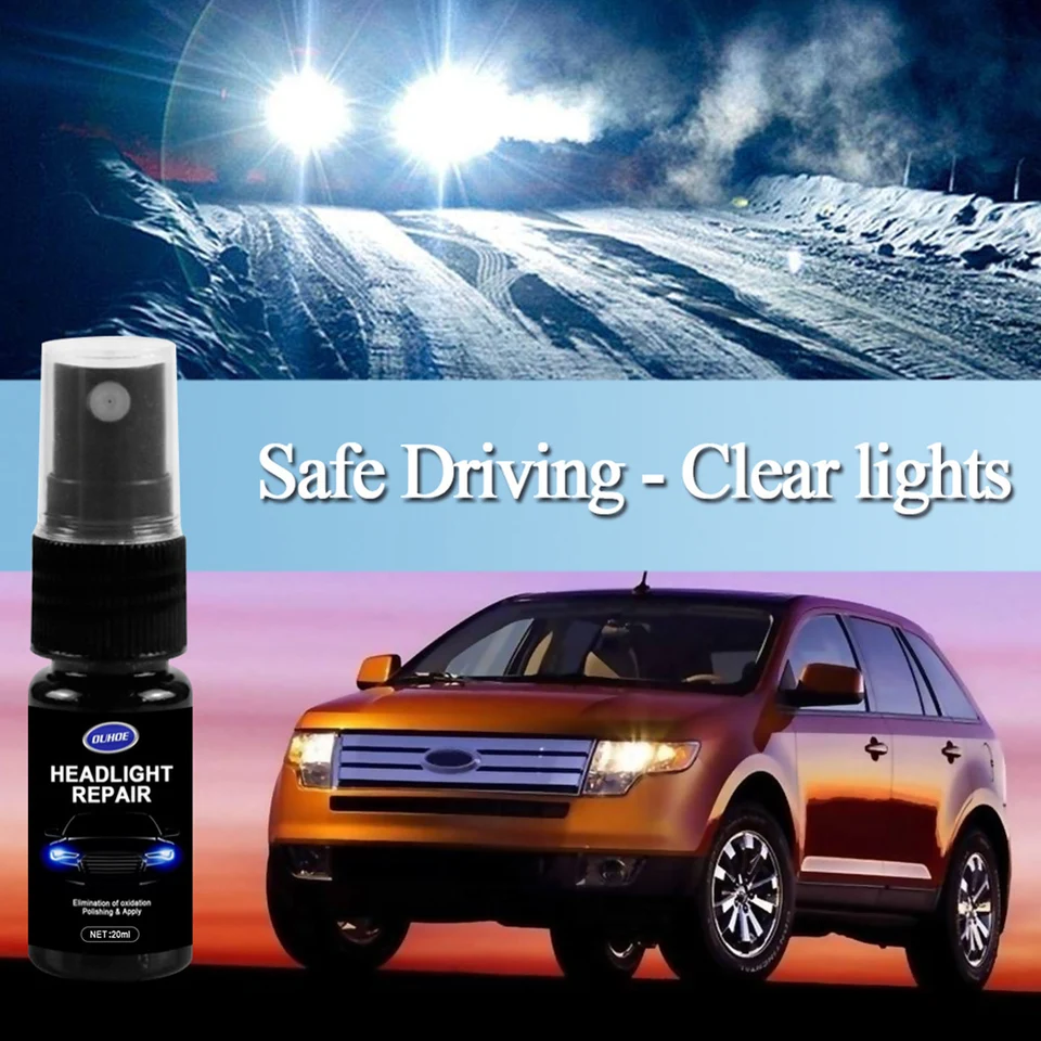 20 ml automobilu Polish Opravy Súprava Scratch Opravy Svetlejca renovujúca tekutina 20 ml+Nástroje na čistenie špongie