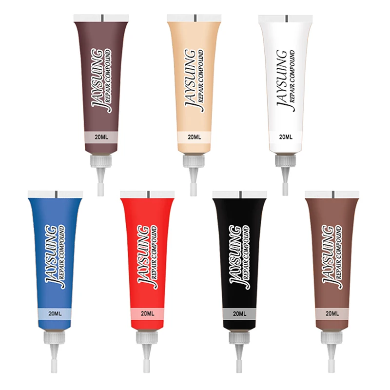 20 ml autosedačky kožená opravárenská agent automobilové prístrojové panely Panely Sofas Coats Opravy krém Pokročilé kožené opravy vinylové opravárenské súpravy